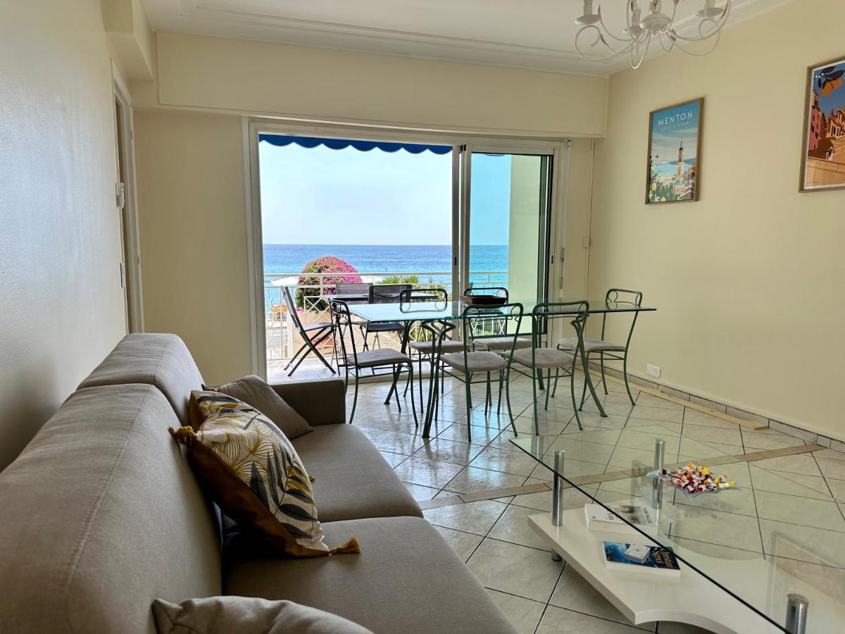 Le Mar Y Nan - Spacieux Appartement Face A La Mer Menton Exterior photo